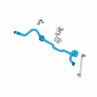 OEM 2007 Ford Focus Stabilizer Bar Diagram - 3S4Z-5482-BA