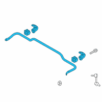 OEM 2018 Hyundai Santa Fe Sport Bar Assembly-RR STABILIZER Diagram - 55510-2W110--SJ