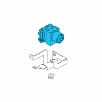 OEM 2004 Hyundai Accent Hydraulic Module Diagram - 58910-25402