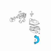 OEM 2008 Scion tC Inlet Hose Diagram - 17751-28050