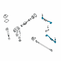 OEM 2000 Nissan Frontier Rod Assembly-Tie Diagram - 48630-2S486