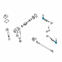 OEM 1999 Nissan Frontier Socket Kit-Tie Rod, Outer Diagram - D8520-VK91A