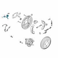 OEM 2019 Hyundai Elantra Hose-Rear Wheel RH Diagram - 58738-F3000