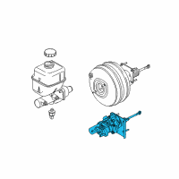 OEM 2013 Ford F-350 Super Duty Booster Diagram - DC3Z-2005-E