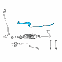 OEM 2020 Ram 1500 FUEL LINE Diagram - 52030443AC