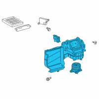 OEM 2021 Toyota Tundra Case Assembly Diagram - 87130-0C071