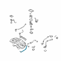 OEM 2014 Hyundai Genesis Band Assembly-Fuel Tank Diagram - 31210-3M000