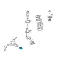 OEM 2011 Kia Sedona Ball Joint Assembly-Lower Diagram - 545304D000