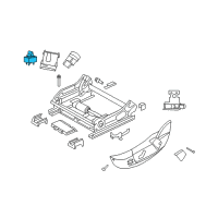 OEM 2020 Chrysler 300 Switch-Adjustable Pedals Diagram - 56042387