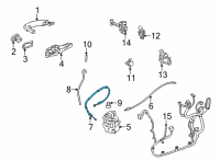 OEM Buick Encore GX Cable Diagram - 42484746