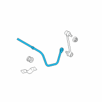 OEM 2009 Toyota Camry Stabilizer Bar Diagram - 48812-06090