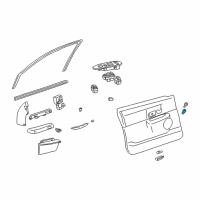 OEM 2004 Lincoln Town Car Trunk Lid Switch Diagram - 3W1Z-54432A38-AAA