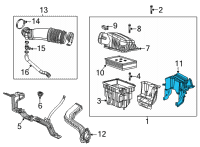 OEM Jeep Wrangler W/STRIP-Hood To Fender Diagram - 68298568AB