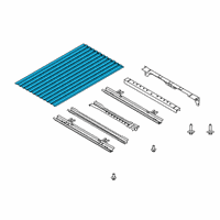 OEM 2019 Ford Ranger Floor Pan Diagram - KB3Z-9911215-A