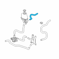 OEM 2022 Toyota Prius AWD-e Outlet Hose Diagram - G922C-47010