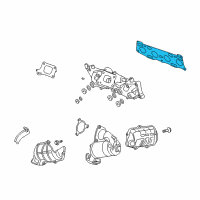 OEM 2007 Acura RDX Gasket, Exhaust Manifold (Nippon Leakless) Diagram - 18115-RWC-A01