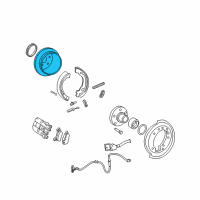 OEM Mercury Rotor Diagram - 6L2Z-2C026-B