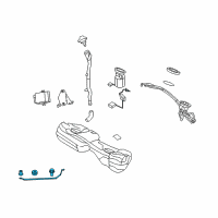 OEM 2013 BMW 128i Tension Strap Left Diagram - 16-11-7-195-124