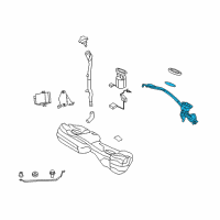 OEM 2011 BMW 335i xDrive Fuel Filter/Fuel Pressure Regulator Repair Kit Diagram - 16-14-7-163-296