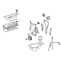 OEM 2005 Toyota Matrix PCV Valve Diagram - 12204-22051