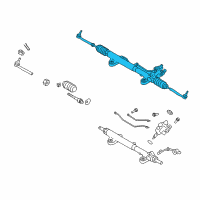 OEM 2015 Nissan GT-R Gear & Linkage Assy-Power Steering Diagram - 49001-63B0B