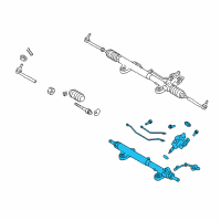 OEM 2021 Nissan GT-R Gear Assy-Power Steering Diagram - 49200-63B0B