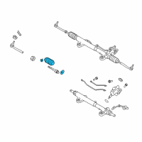 OEM 2020 Nissan GT-R Boot Kit-Power Steering Gear Diagram - D8203-JF00A