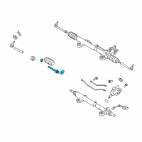 OEM 2015 Nissan GT-R Socket Kit-Tie Rod, Inner Diagram - D8521-JF00A
