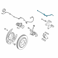 OEM 2016 Ford F-150 Brake Hose Diagram - FL3Z-2282-A