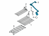 OEM 2020 BMW X3 Radiator Connection Flange, Hv Battery Diagram - 61-27-8-632-534