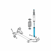 OEM 2014 Toyota Prius Plug-In Shock Diagram - 48530-80700