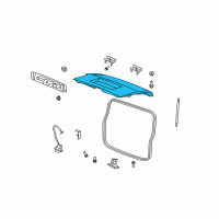 OEM Dodge LIFTGATE Diagram - 55360889AB