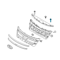 OEM Lincoln MKX Mount Panel Bolt Diagram - -W711685-S900