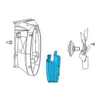 OEM 2020 Ram 2500 SHROUD-Fan Diagram - 68194960AC