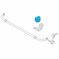 OEM 2010 Infiniti M45 Bush-Stabilizer Diagram - 54613-EG12A