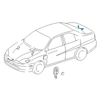 OEM 2004 Toyota Echo Switch Diagram - 84903-47010