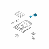 OEM 2008 Kia Sorento Lamp Assembly-Luggage Room Diagram - 9262026000FC