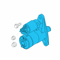 OEM 2017 Chevrolet City Express Starter Diagram - 19317693