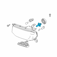 OEM 2010 Nissan Cube Bulb Diagram - 26294-8991C