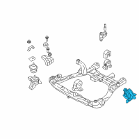 OEM 2007 Hyundai Sonata Bracket Assembly-Transmission Mounting Diagram - 21830-3K350