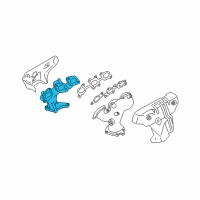 OEM Nissan Murano Exhaust Manifold Diagram - 14004-CA000