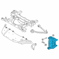 OEM 2020 BMW i3 Steering Knuckle, Left Diagram - 31-21-6-859-113