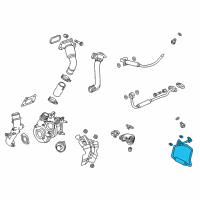 OEM 2015 Cadillac XTS Oil Feed Tube Diagram - 12659882