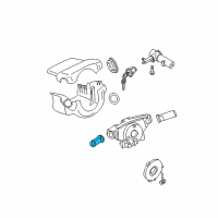 OEM 2008 Nissan Quest Switch Assy-Turn Signal Diagram - 25540-ZM02B