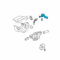 OEM 2009 Nissan Quest Frame Assembly-Steering Lock Diagram - 48701-5Z000