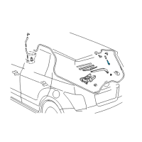 OEM Scion xB Connector Diagram - 85372-20040