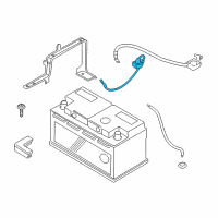 OEM 2012 BMW 528i xDrive Negative Battery Cable Diagram - 61-21-9-302-358