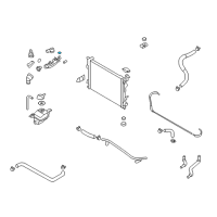 OEM Kia Gasket-WITH/OUTLET Fitting Diagram - 256123C100