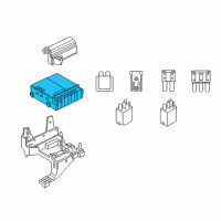 OEM Lincoln Navigator Fuse Box Diagram - JL1Z-14A068-A