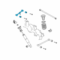 OEM 2009 Lexus LX570 Rear Right Upper Control Arm Assembly Diagram - 48710-60121